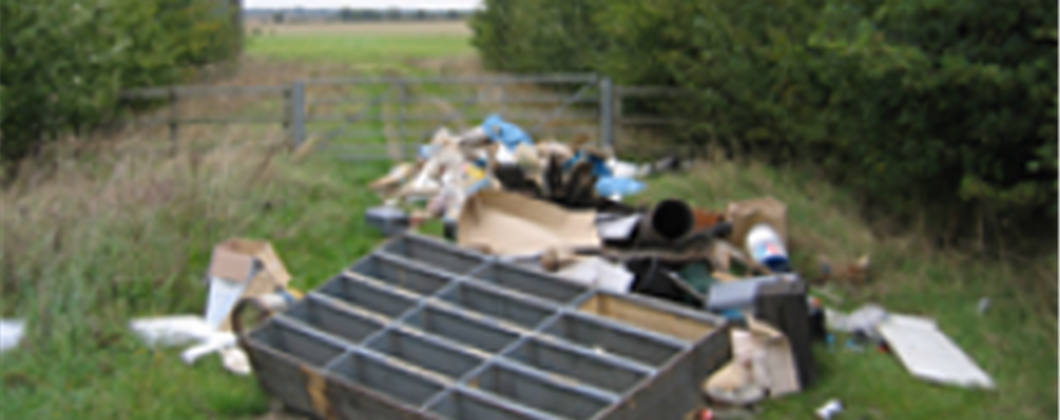 Farms at risk of fly-tipping liability