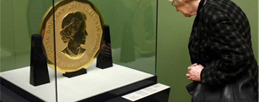 Giant coin worth $4million stolen from museum