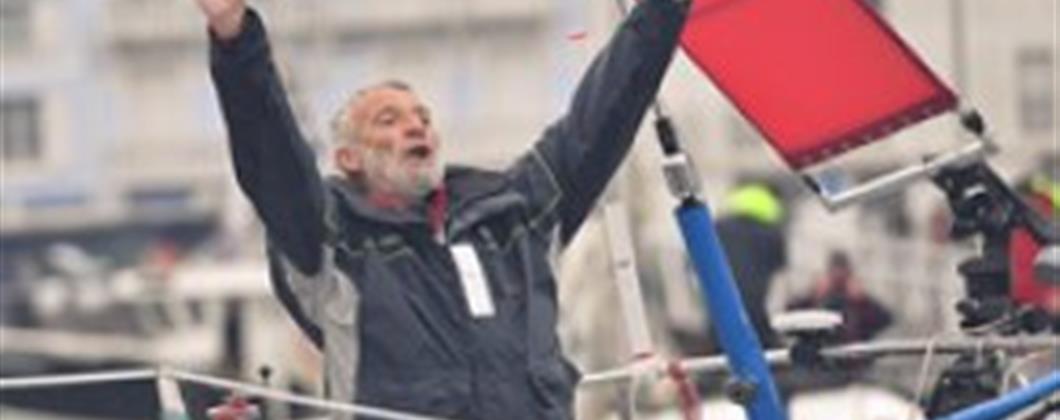 73-year-old French sailor wins round-the-world race without modern instruments